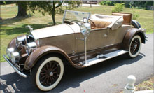 1926 Pierce-Arrow Model 80 rumble-seat runabout, 1999 AACA Senior National First Prize Winner. William H. Bunch Auctions image.