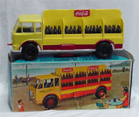 Boxed Coca-Cola truck made for the Italian market. John W. Coker Auctions image.
