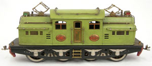 Lionel standard gauge No. 408E electric locomotive. Stephenson’s image.